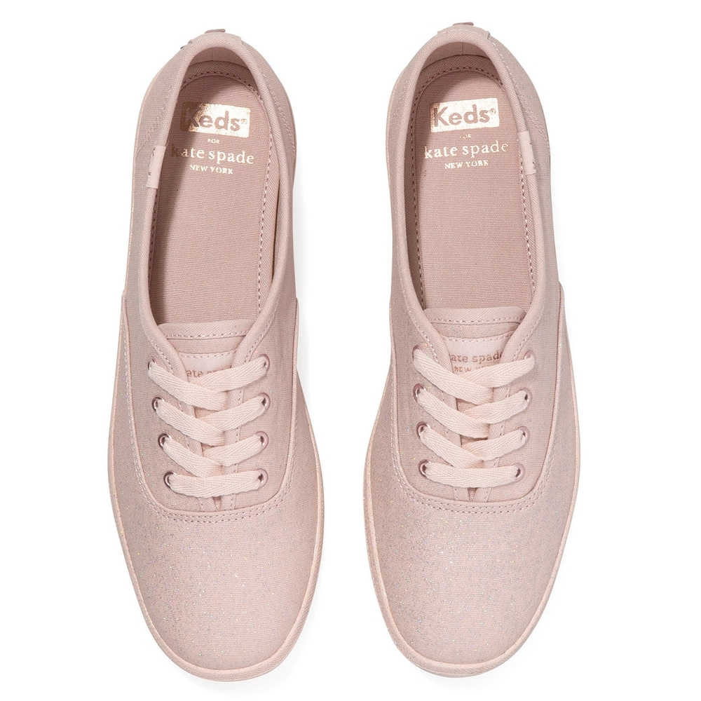 🌼 NWT Keds Kate Spade shellac glitter buff sneakers